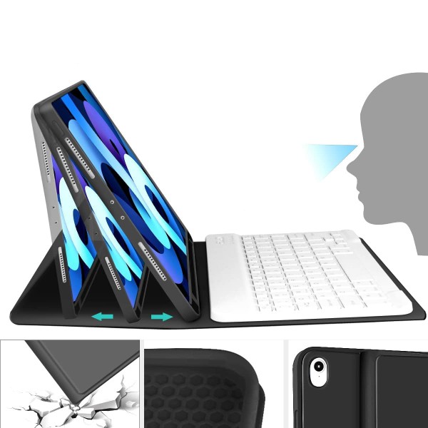 Фото - Уценка - Чехол-клавиатура для планшета BeCover с беспроводной клавиатурой for Apple iPad Air 11'' (M2)/iPad Air 11'' (M3) Black (711394)