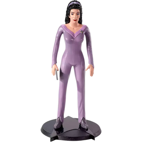 Фото - Колекційна фігурка Noble Collection STAR TREK Counselor Troi Bendyfig (NN1509)