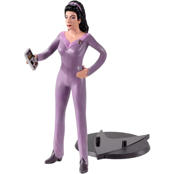 Фото - Колекційна фігурка Noble Collection STAR TREK Counselor Troi Bendyfig (NN1509)