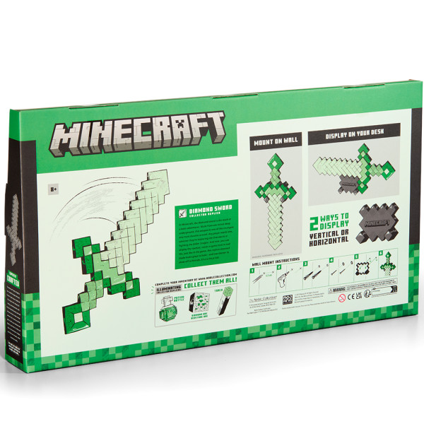 Фото - Колекційна фігурка Noble Collection MINECRAFT Diamond Sword 55 см (NN3728)