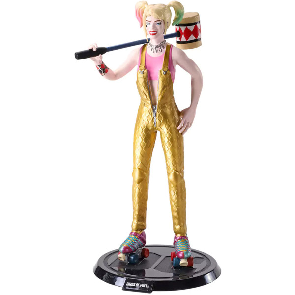Фото - Колекційна фігурка Noble Collection DC COMICS Harley Quinn BOP witth Mallet Bendyfig (NN4563)