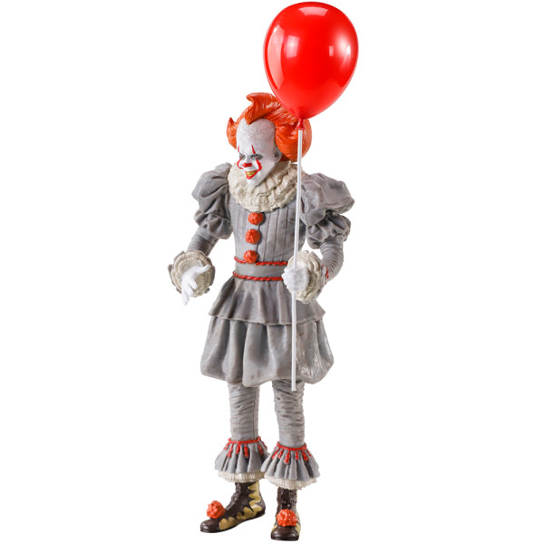 Фото - Колекційна фігурка Noble Collection IT Pennywise Mini Bendyfig 19 см (NN5048)