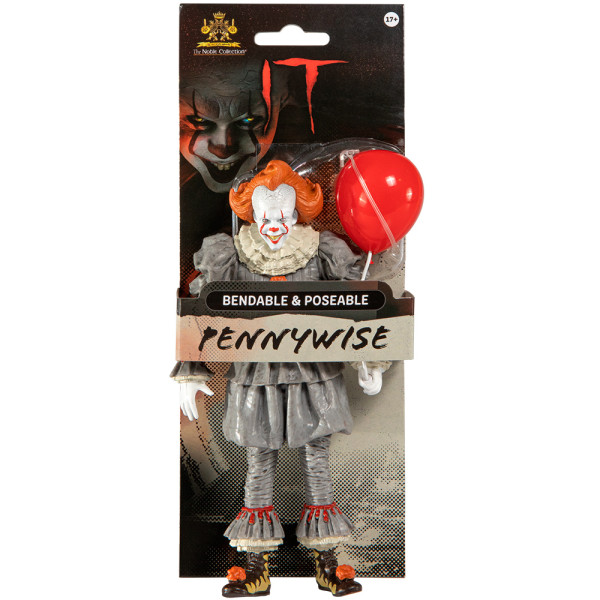 Фото - Колекційна фігурка Noble Collection IT Pennywise Mini Bendyfig 19 см (NN5048)