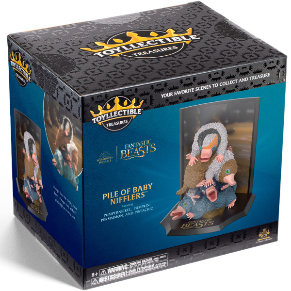 Фото - Колекційна фігурка Noble Collection FANTASTIC BEASTS Pile of Baby Nifflers Toyllectible Treasures 13 см (NN5255)
