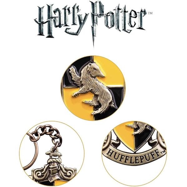 Фото - Брелок Noble Collection Harry Potter Huffelpuff Crest (NN7677)