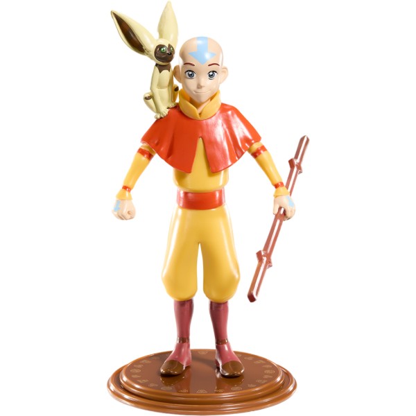Фото - Коллекционная фигурка Bendyfig AVATAR THE LAST AIRBENDER Aang (NN8805)