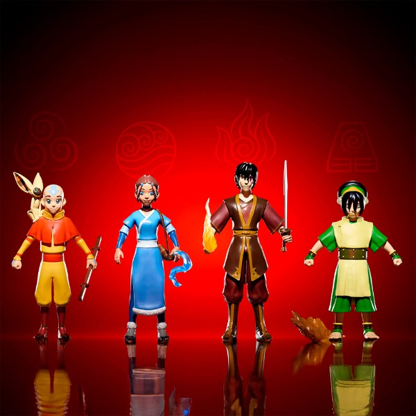Фото - Коллекционная фигурка Bendyfig AVATAR THE LAST AIRBENDER Aang (NN8805)