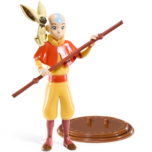 Фото - Коллекционная фигурка Bendyfig AVATAR THE LAST AIRBENDER Aang (NN8805)