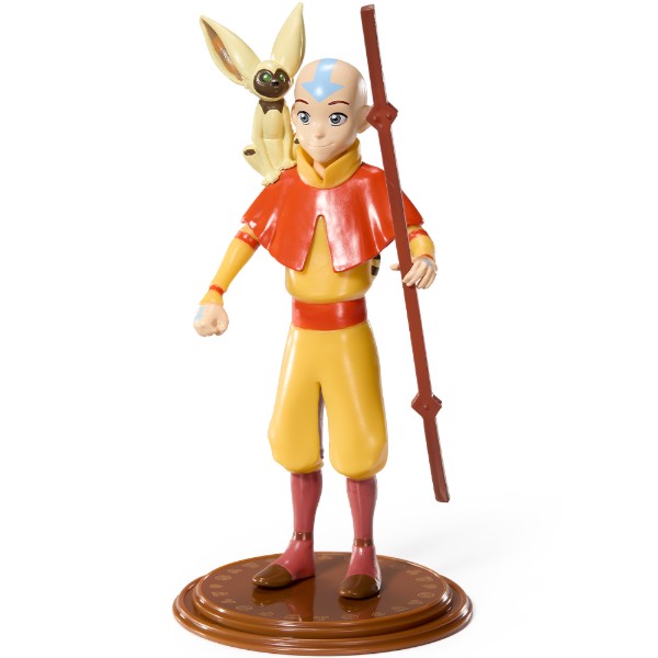 Фото - Коллекционная фигурка Bendyfig AVATAR THE LAST AIRBENDER Aang (NN8805)