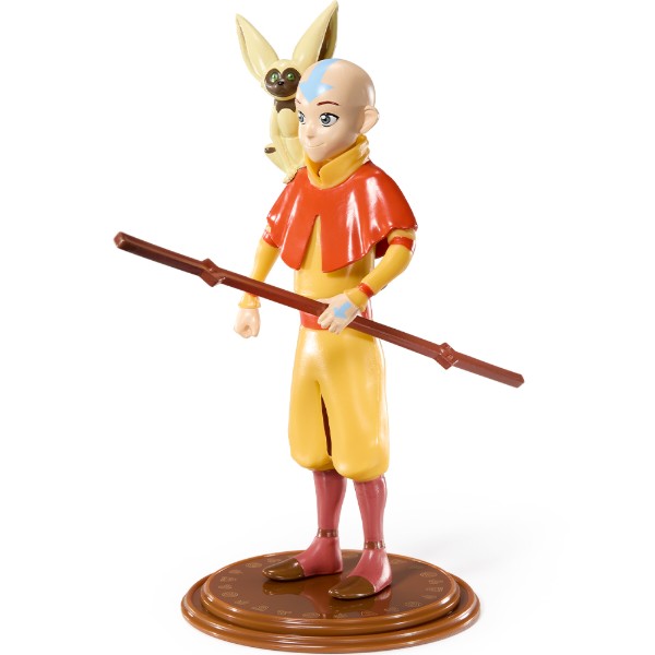 Фото - Коллекционная фигурка Bendyfig AVATAR THE LAST AIRBENDER Aang (NN8805)