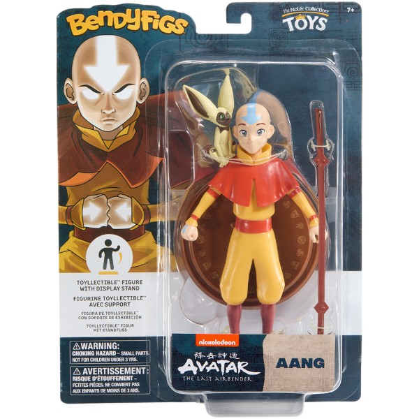 Фото - Коллекционная фигурка Bendyfig AVATAR THE LAST AIRBENDER Aang (NN8805)