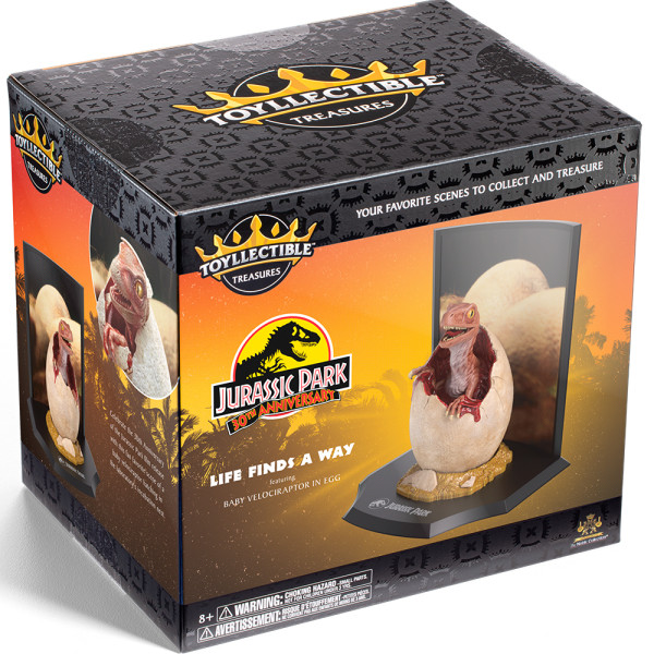 Фото - Коллекционная фигурка Noble Collection JURASSIC PARK Egg 12.5 см (NN9753)