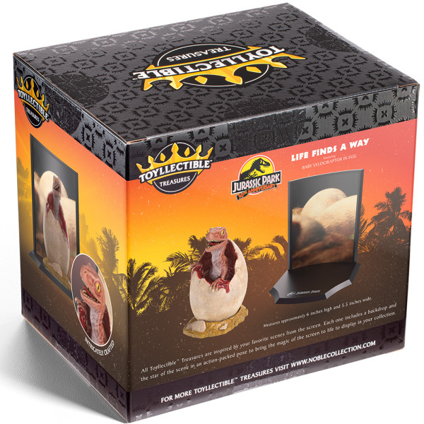 Фото - Коллекционная фигурка Noble Collection JURASSIC PARK Egg 12.5 см (NN9753)
