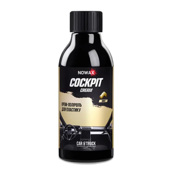Фото - Полироль для авто NOWAX Cockpit Cream Gold 280 мл (NX86965) Фото - Полироль для авто NOWAX Cockpit Cream Gold 280 мл (NX86965)