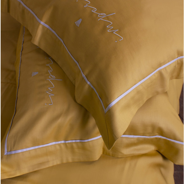 Фото - Простирадло двоспальне MirSon Imperial Satin Genoa 180х190 см (2200008581343)