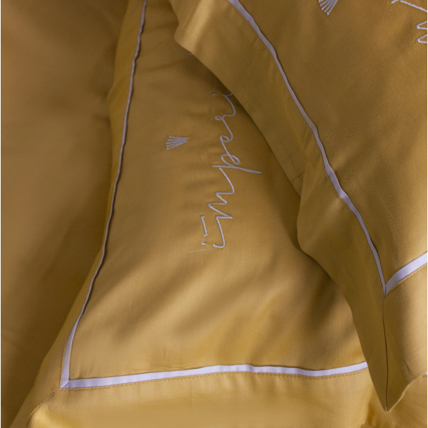 Фото - Простирадло двоспальне MirSon Imperial Satin Genoa 180х190 см (2200008581343)