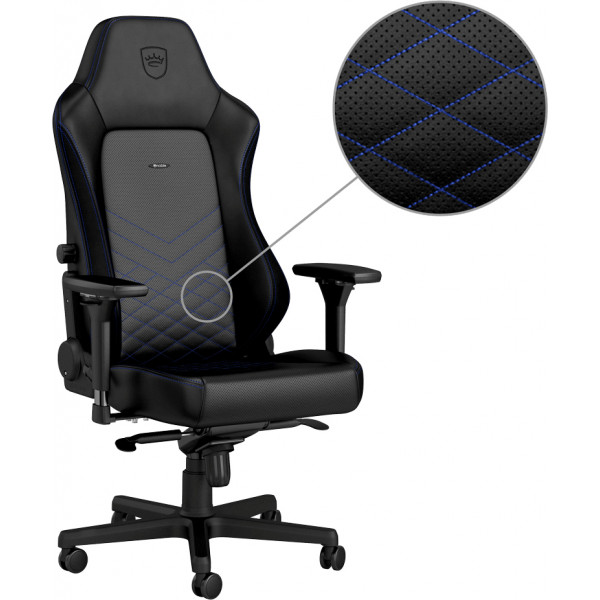 Фото - Крісло для геймерів Noblechairs HERO Black/Blue