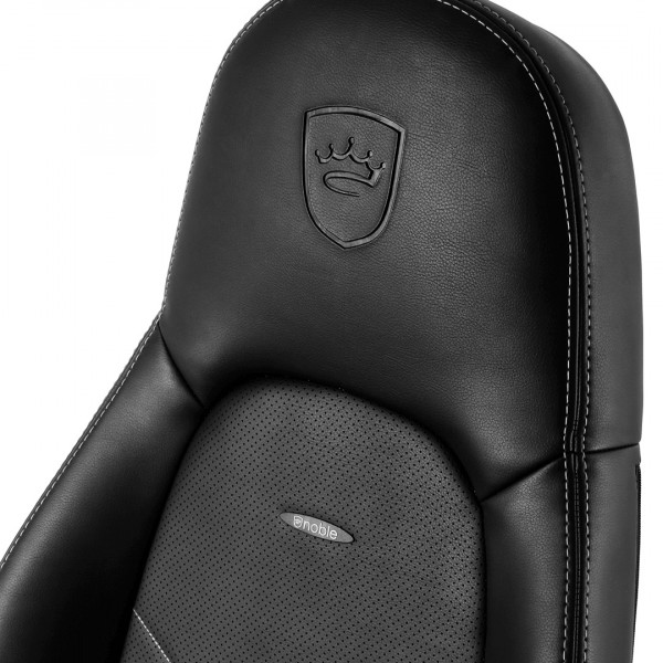 Фото - Кресло для геймеров Noblechairs ICON Black/Platinum White