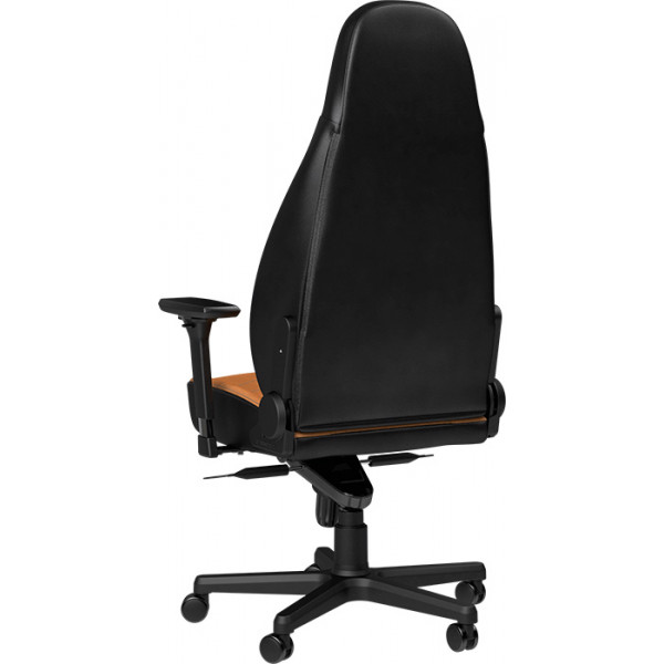 Фото - Крісло для геймерів Noblechairs ICON Real Leather Cognac/Black