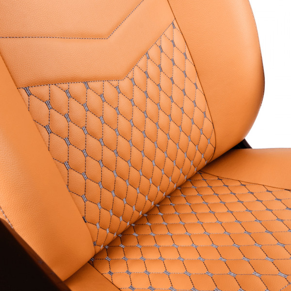 Фото - Крісло для геймерів Noblechairs ICON Real Leather Cognac/Black