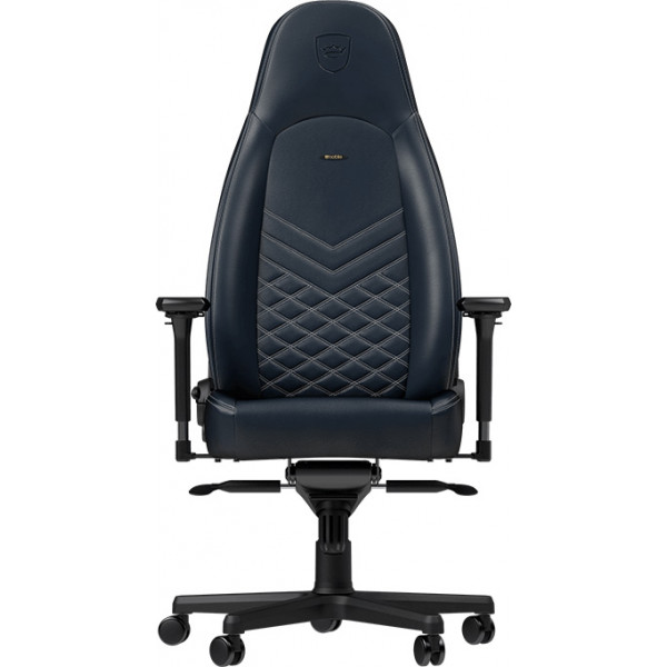 Фото - Крісло для геймерів Noblechairs ICON Real Leather Midnight Blue