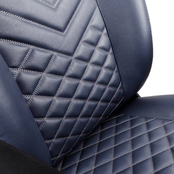 Фото - Крісло для геймерів Noblechairs ICON Real Leather Midnight Blue