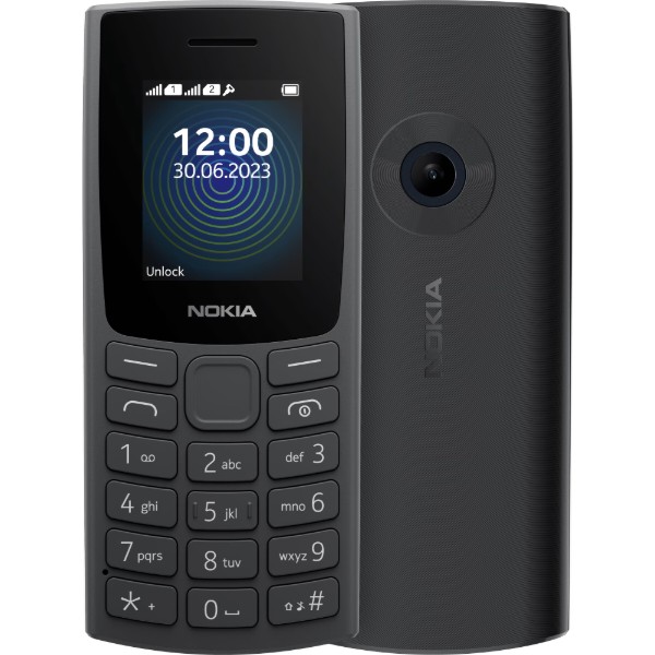 Фото - Мобильный телефон Nokia 110 DS 2023 Charcoal Фото - Мобильный телефон Nokia 110 DS 2023 Charcoal