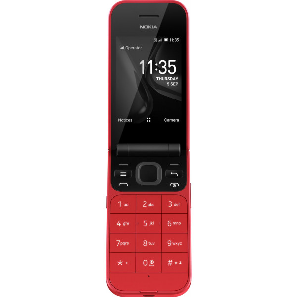 Фото - Мобільний телефон Nokia 2720 Flip Dual Sim Red