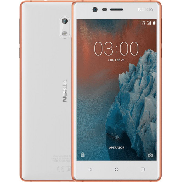 Фото - Смартфон Nokia 3 Dual Sim Copper White