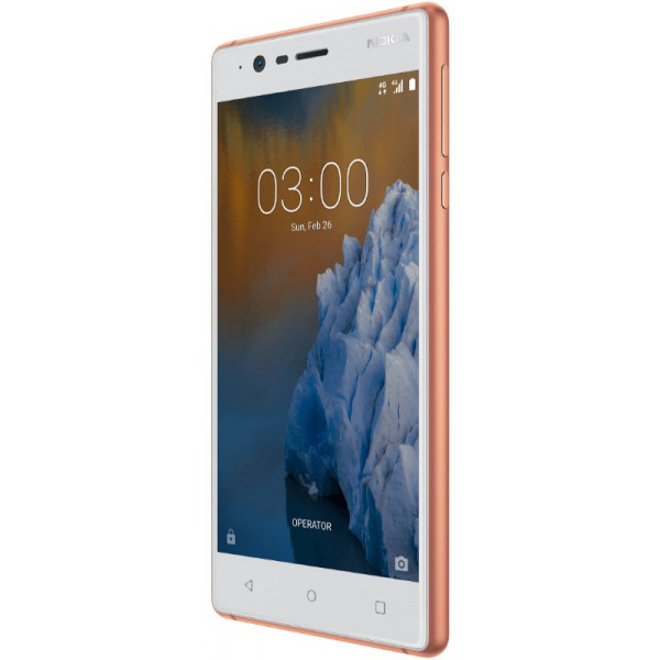Фото - Смартфон Nokia 3 Dual Sim Copper White