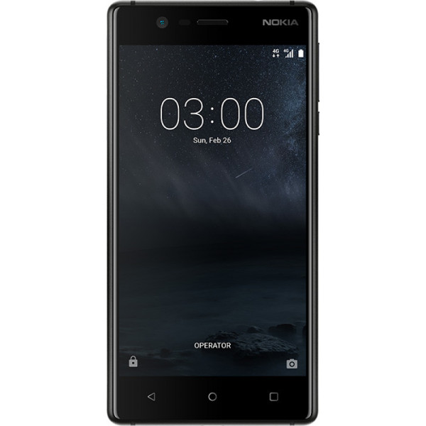 Фото - Смартфон Nokia 3 Dual Sim Matte Black