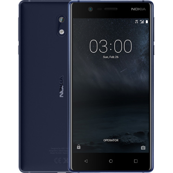 Фото - Смартфон Nokia 3 Dual Sim Tempered Blue