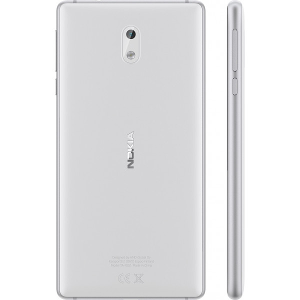 Фото - Смартфон Nokia 3 Dual Sim Silver White