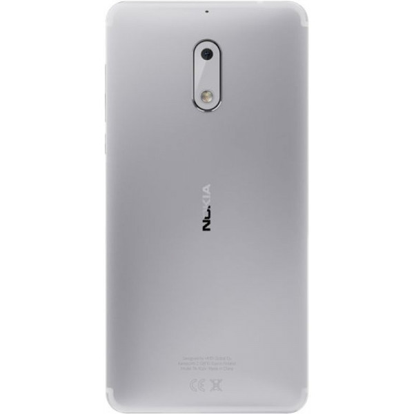 Фото - Смартфон Nokia 6 Dual Sim Silver White
