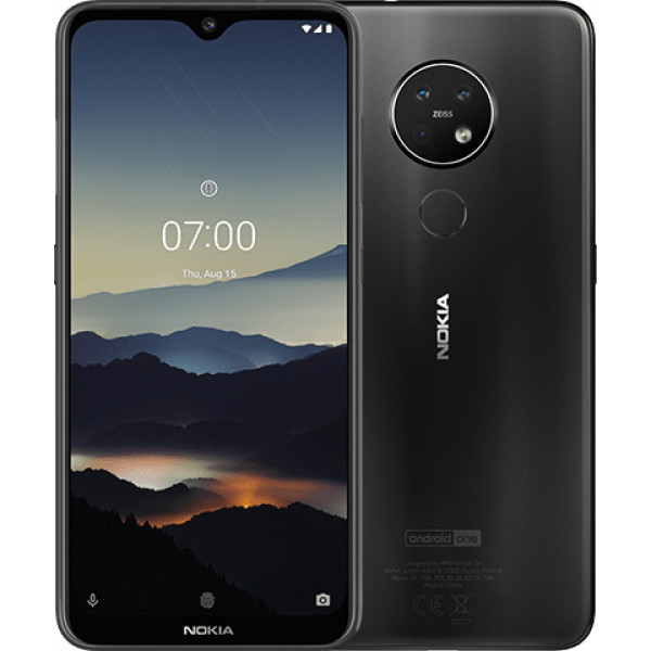 Фото - Смартфон Nokia 7.2 Graphit