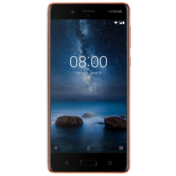 Фото - Смартфон Nokia 8 Dual Sim Copper White
