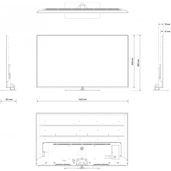 Фото - Телевизор Nokia Smart TV 6500D