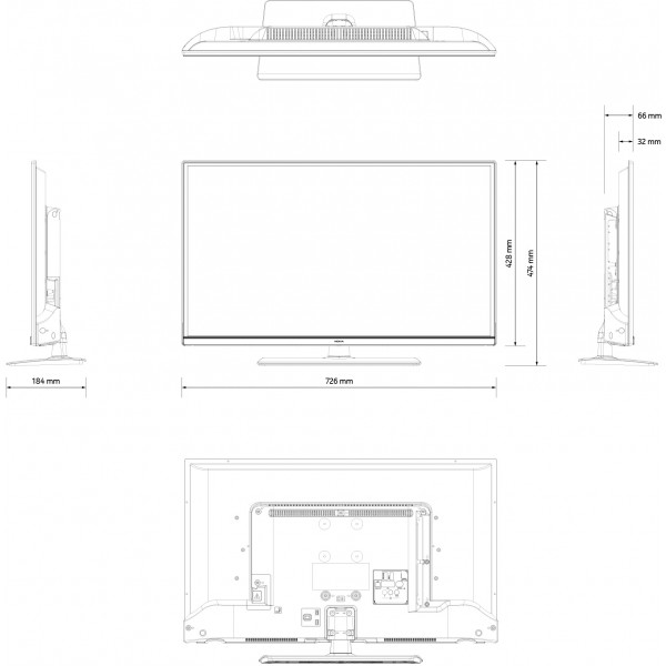 Фото - Телевізор Nokia Smart TV 3200A