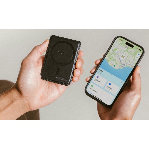 Фото - Чехол для смартфона Nomad Leather Mag Wallet with Find My Tracking Camino Black (NM011741858)