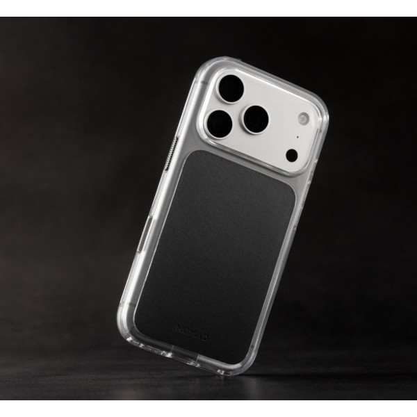 Фото - Чехол для смартфона Nomad Clear Leather Case Horween Black for iPhone 18 Pro Max/17 Pro Max (NM017767858)