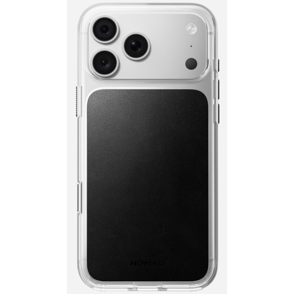 Фото - Чехол для смартфона Nomad Clear Leather Case Horween Black for iPhone 18 Pro Max/17 Pro Max (NM017767858)