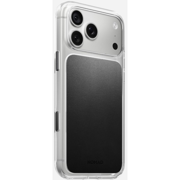 Фото - Чехол для смартфона Nomad Clear Leather Case Horween Black for iPhone 18 Pro Max/17 Pro Max (NM017767858)