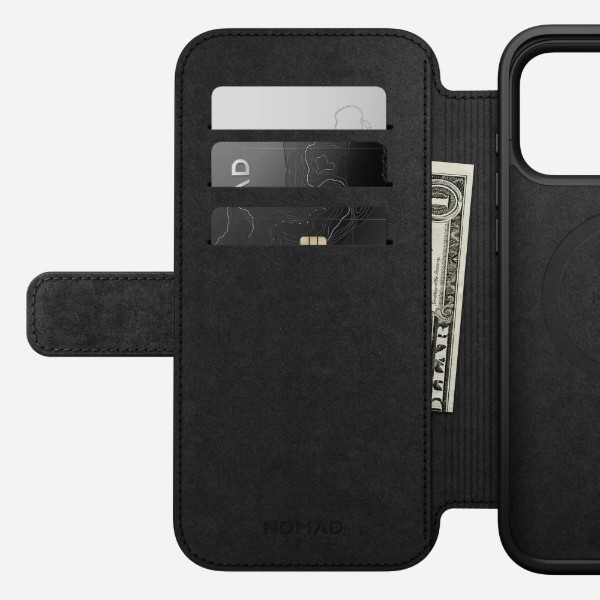 Фото - Чохол для смартфона Nomad Modern Leather Folio Case Camino Black for iPhone 18 Pro Max/17 Pro Max (NM009032858)