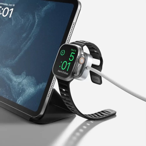 Фото - Кабель для зарядки Nomad USB-C Kevlar Universal Cable White for Apple Watch (1.5 m) (NM014667858)