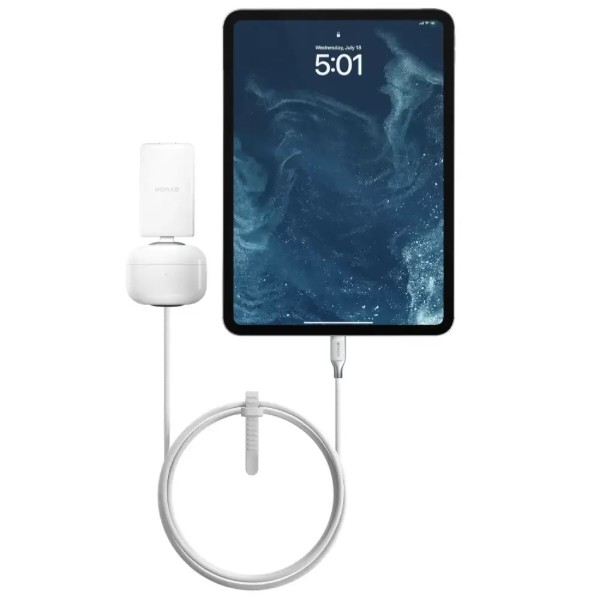 Фото - Кабель для зарядки Nomad USB-C Kevlar Universal Cable White for Apple Watch (1.5 m) (NM014667858)