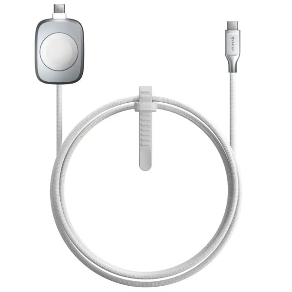 Фото - Кабель для зарядки Nomad USB-C Kevlar Universal Cable White for Apple Watch (1.5 m) (NM014667858)