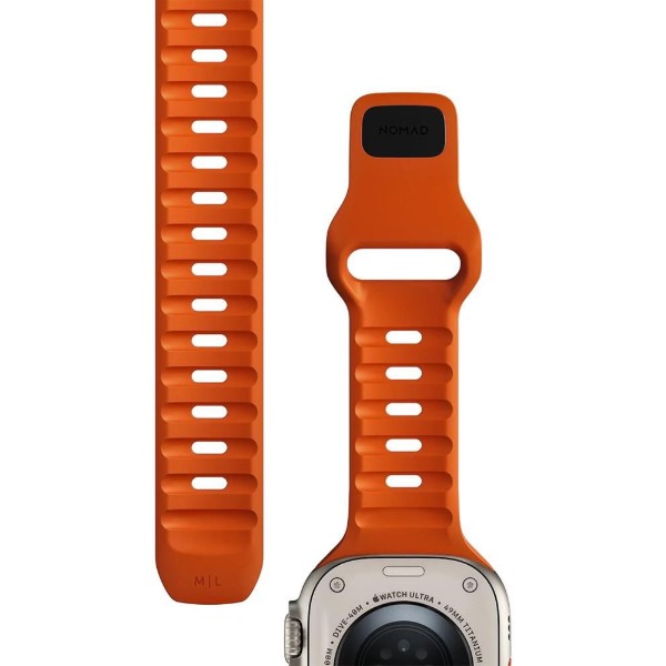 Фото - Ремешок для смарт-часов Nomad Sport Band Ultra Orange 41mm/42mm (NM01119685)