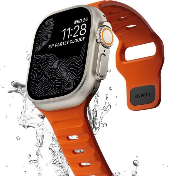 Фото - Ремешок для смарт-часов Nomad Sport Band Ultra Orange 41mm/42mm (NM01119685)