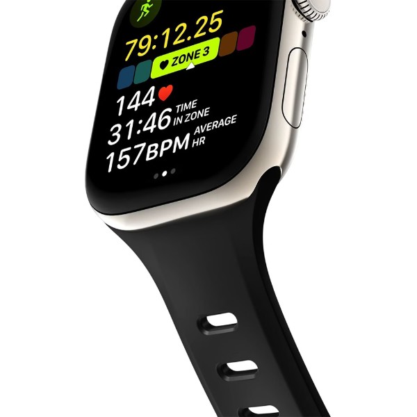 Фото - Ремінець для смарт-годинника Nomad Tempo Band Black 41mm/42mm (NM011406858)