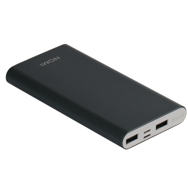 Фото - Батарея мобильная Nomi E100 10000mAh Black Фото - Батарея мобильная Nomi E100 10000mAh Black